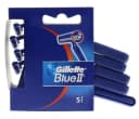 Gillette Blue II Wegwerpscheermesjes 5 stuks
