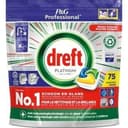 Dreft Platinum All-in-One Citroen - 225 vaatwastabletten