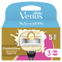 Gillette Venus Comfort Glow Argan Olie Navulmesjes 3 stuks