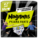 Ninjamas pyjamabroekjes jongen maat 7 4-7 jaar 10 stuks