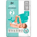 Etos luiers mini maat 2 4-8 kg proefverpakking 18 stuks